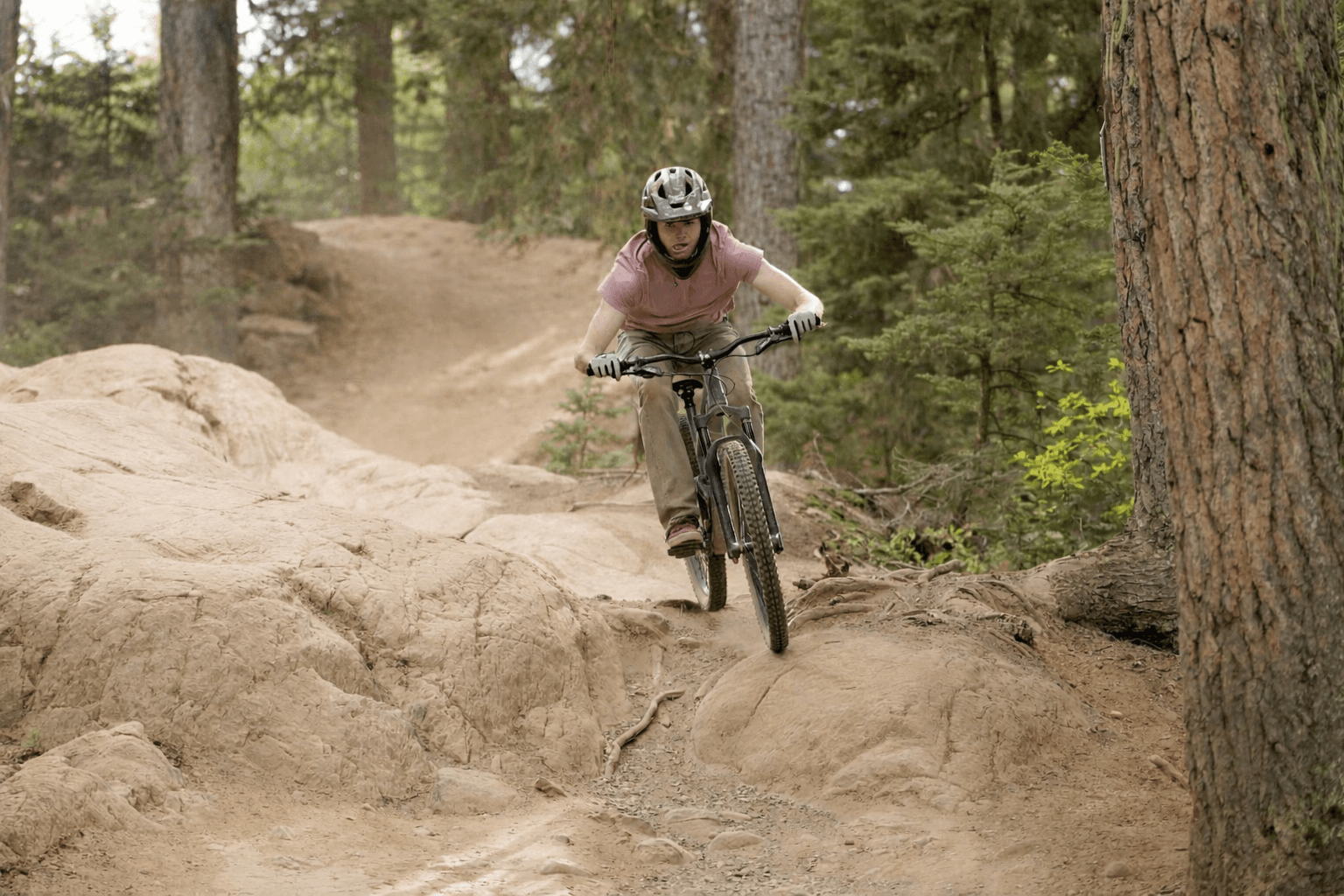 Me getting air on my bike